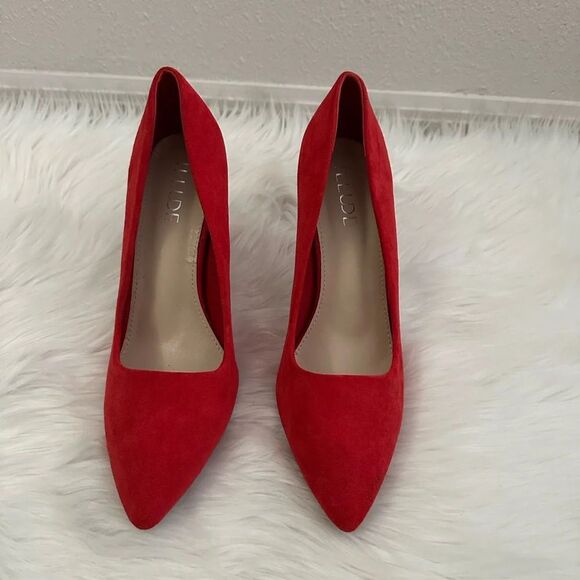 ILLUDE Women's Stiletto Heels Pointed Toe Dress Pumps - Picture 5 of 6